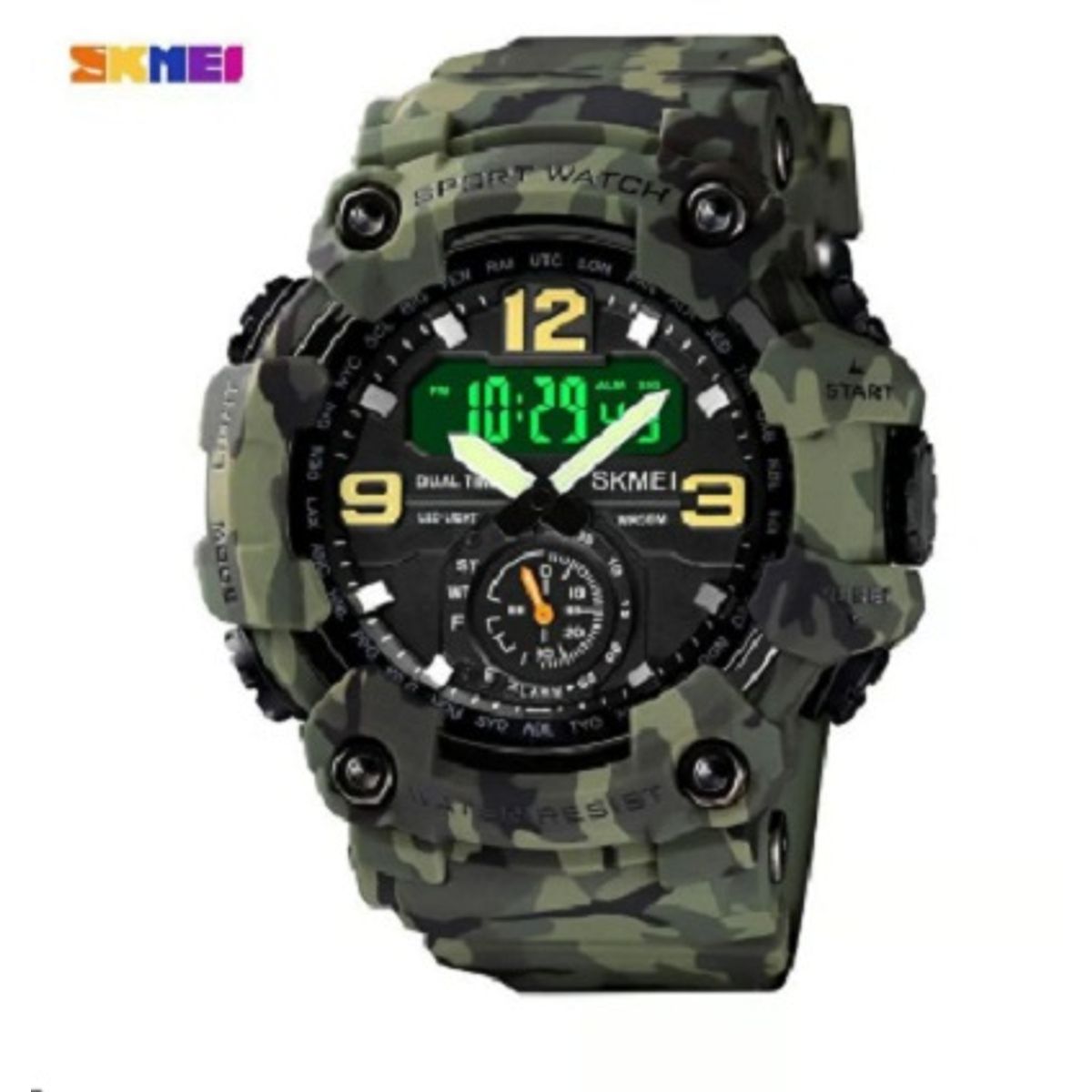 SKMEI - Reloj Skmei 1637 Digital Analogico-doble hora