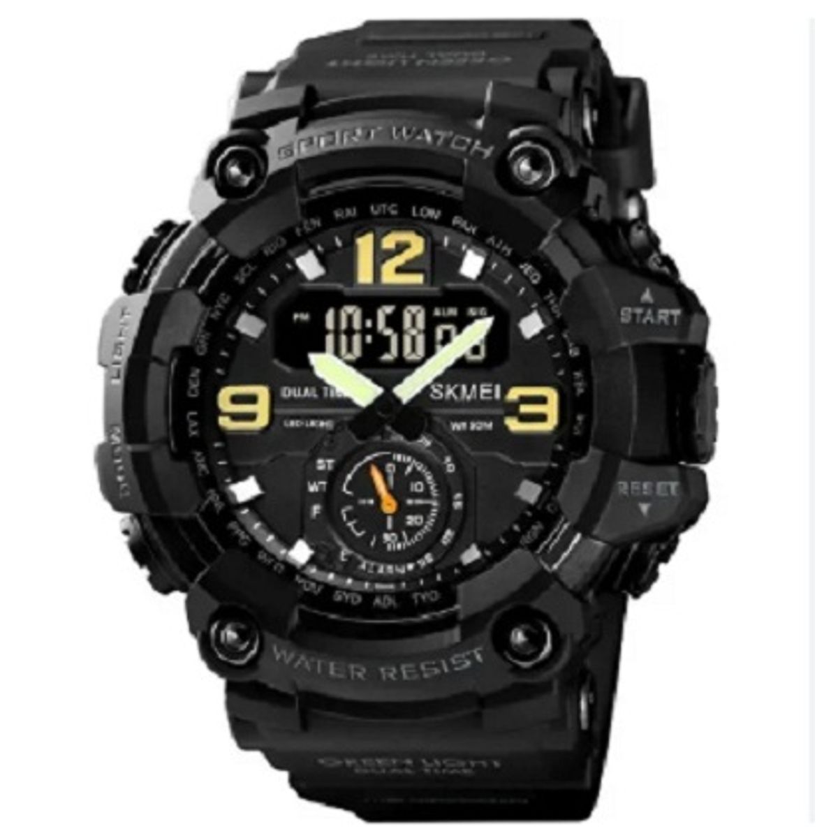 SKMEI - Reloj Skmei 1637 Digital Analogico-doble hora