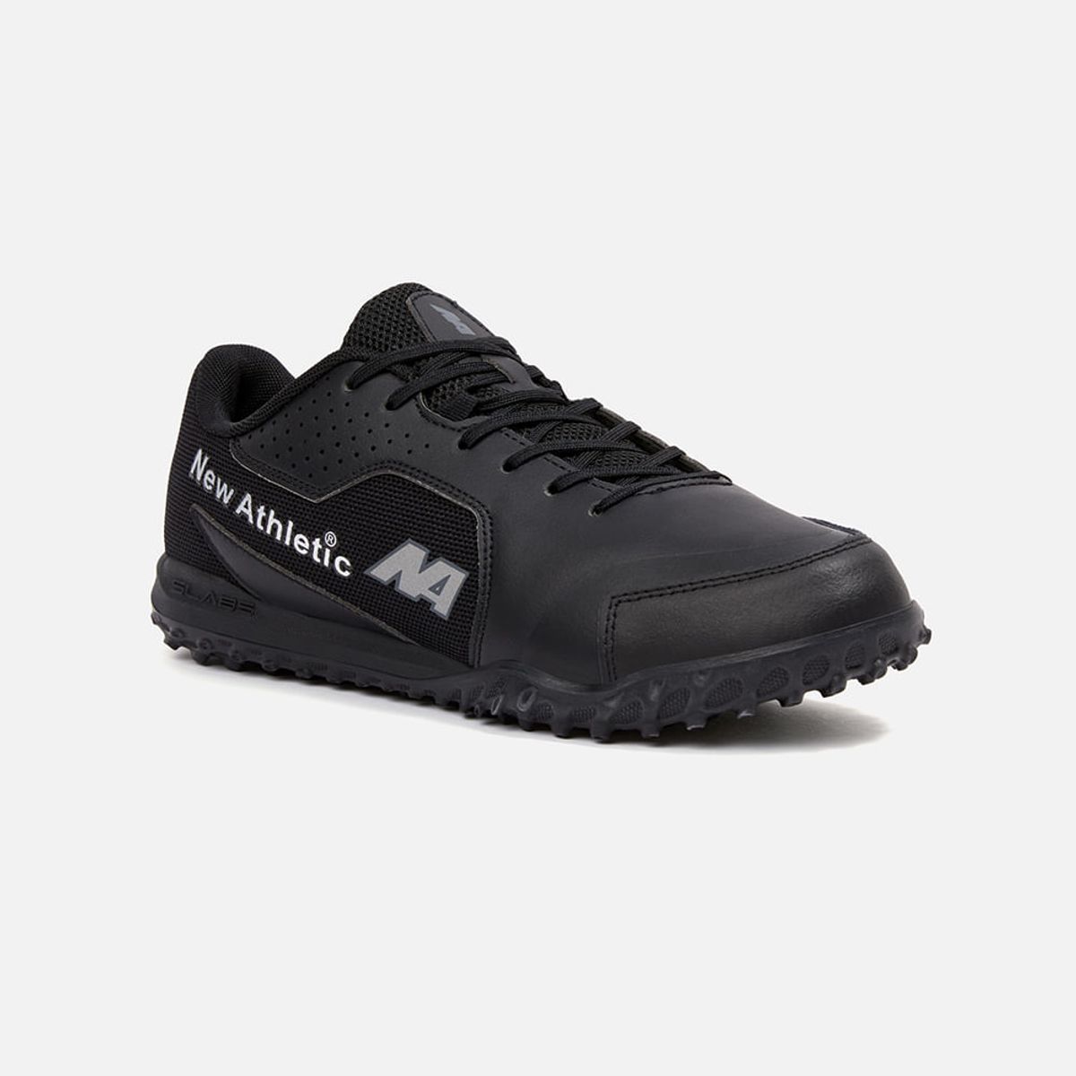 NEW ATHLETIC - Zapatillas New Athletic Football Slabs54 Negro Con Gris Juvenil