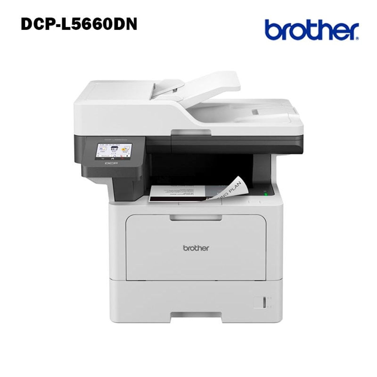 BROTHER - Impresora Brother Monocromático Laser DCP-L5660DN Multifuncional