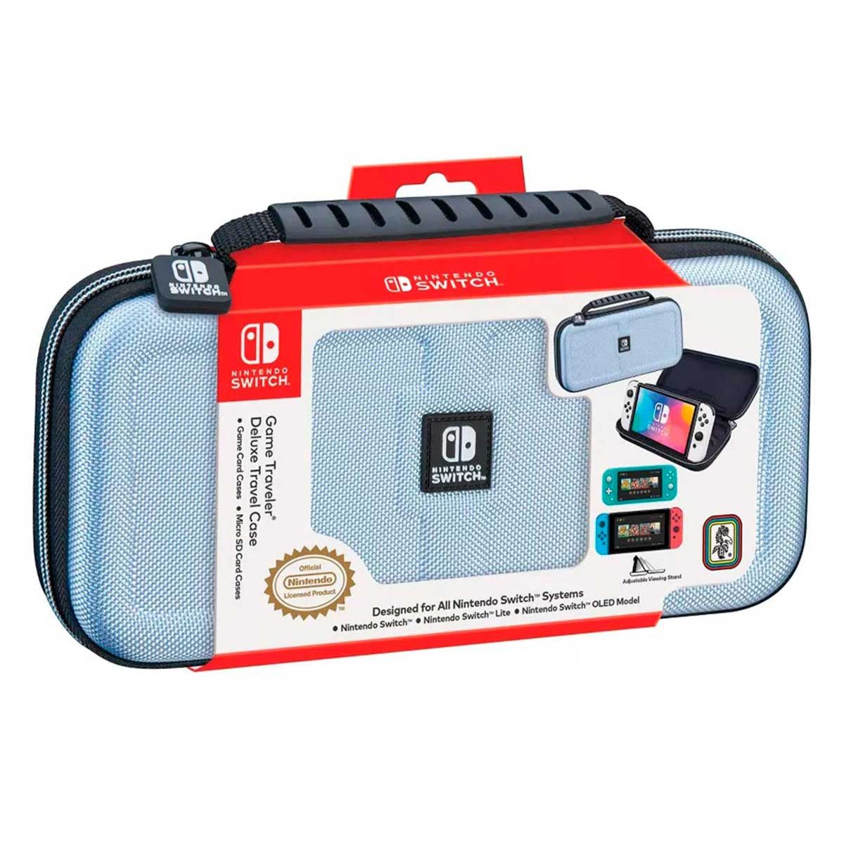 NINTENDO - Estuche para Nintendo Switch color Gris.