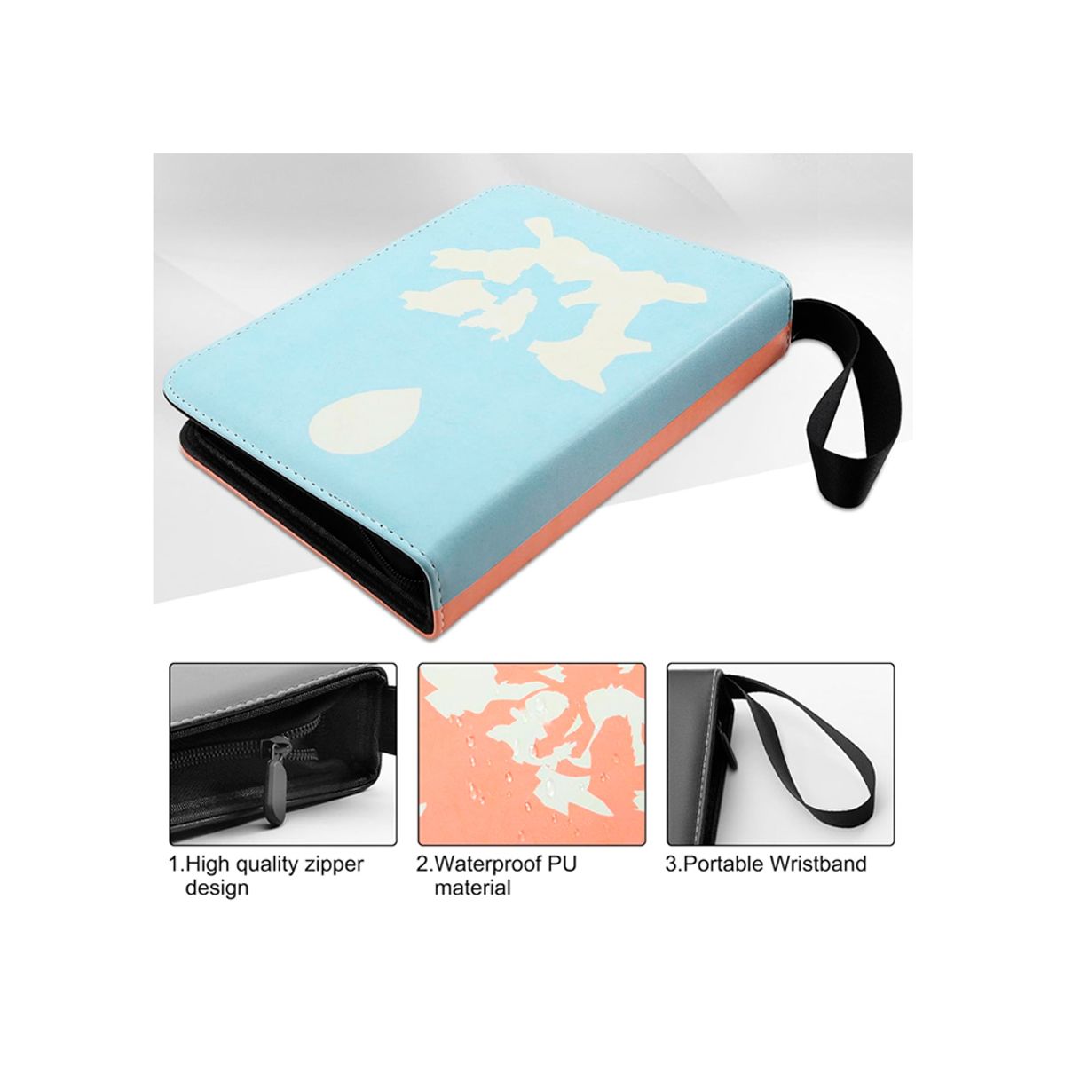 POKEMON - Pokemon Folder 4 Pocket 400 Cartas Charizard Blastoise