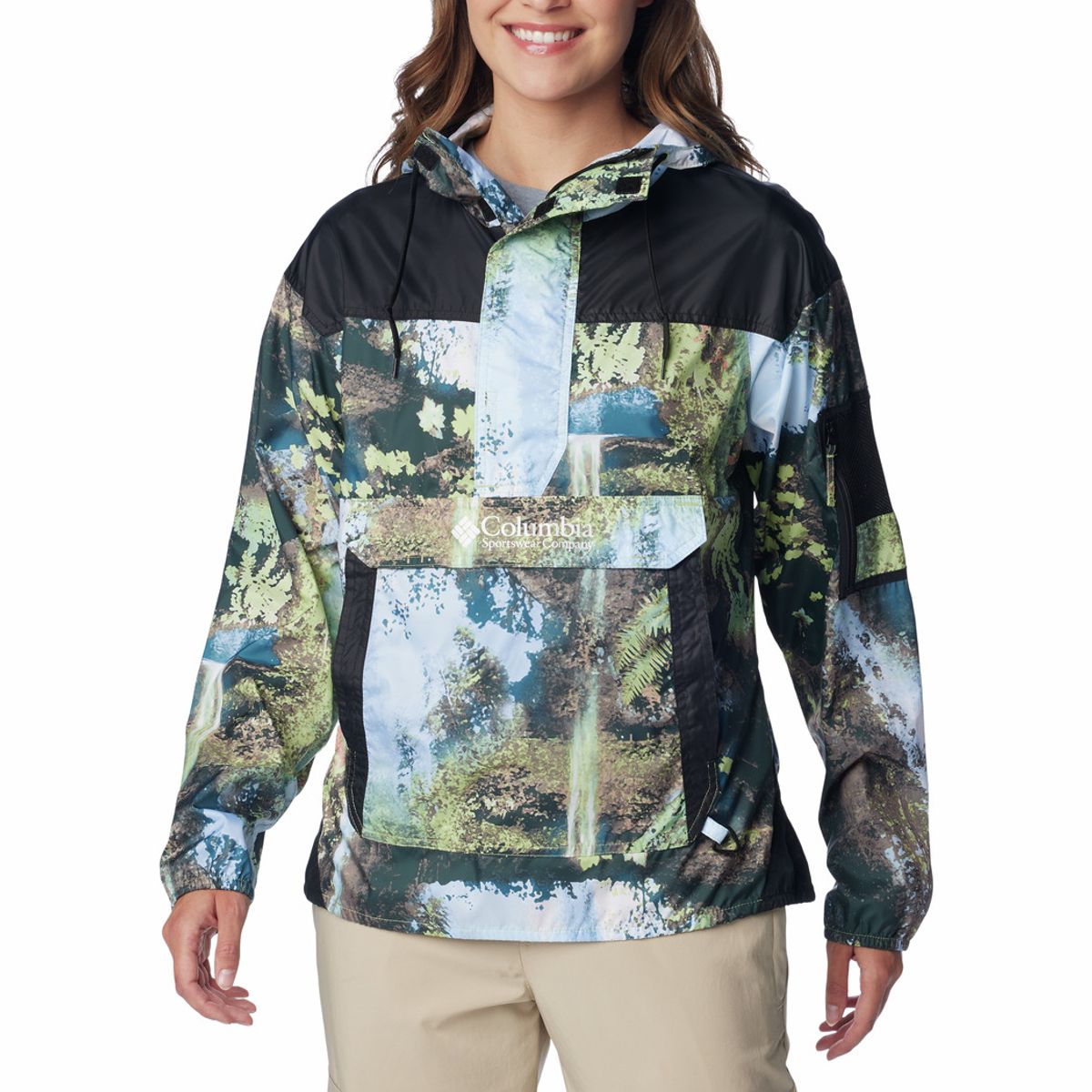 COLUMBIA - Casaca Columbia Mujer Challenger Multicolor COLUMBIA