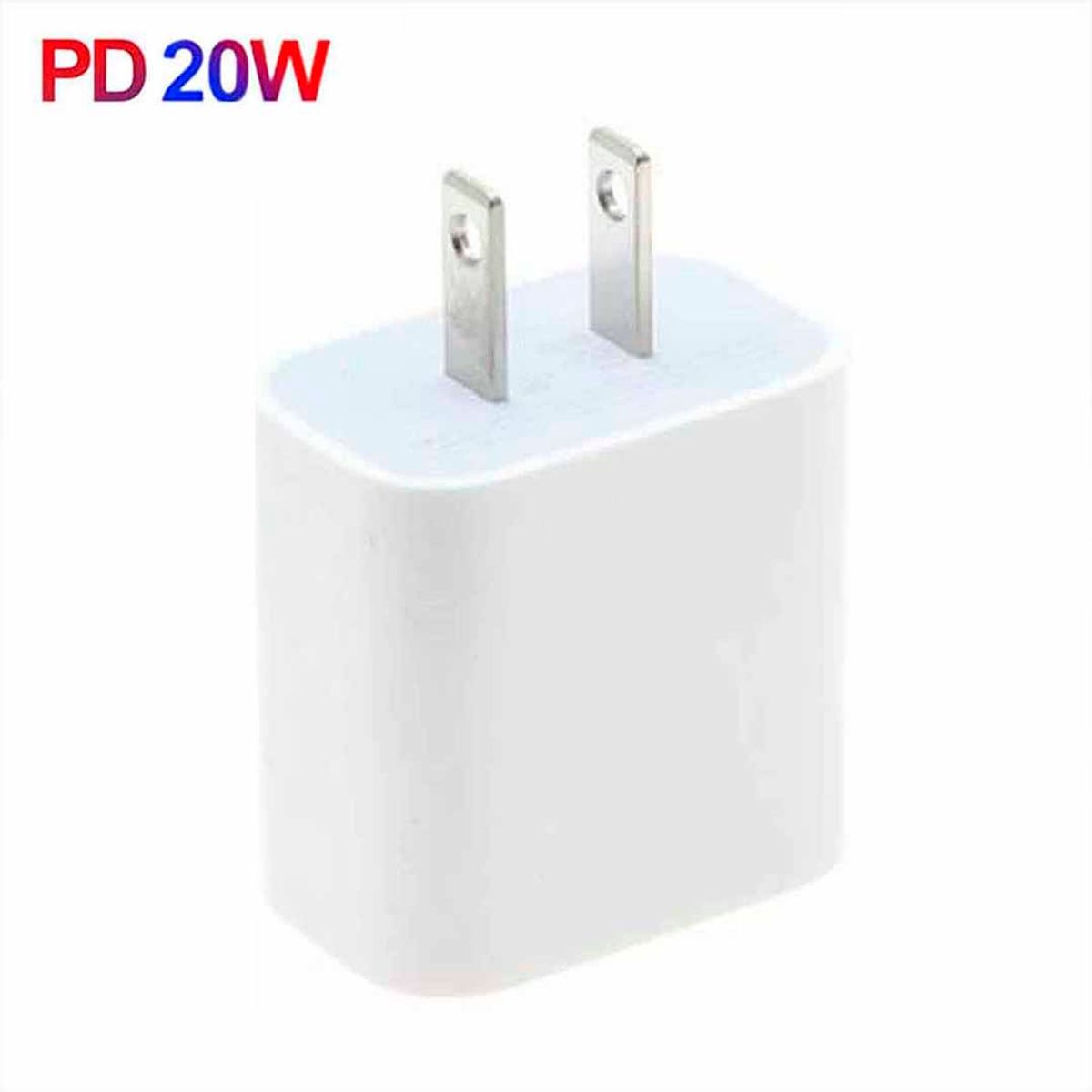 GENERICO - Cargador Compatible de 20W USB-C Para iPhone 12