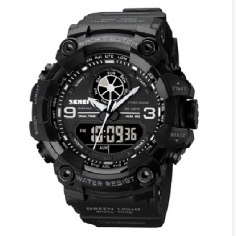 SKMEI - Reloj SKMEI Heavy 1818 Dual Multifunción Retroiluminado