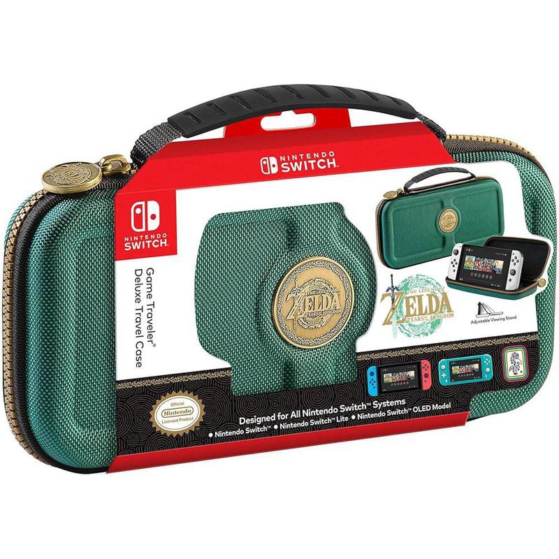 NINTENDO - Estuche Game Traveler Deluxe Travel Case Zelda Switch Oled.