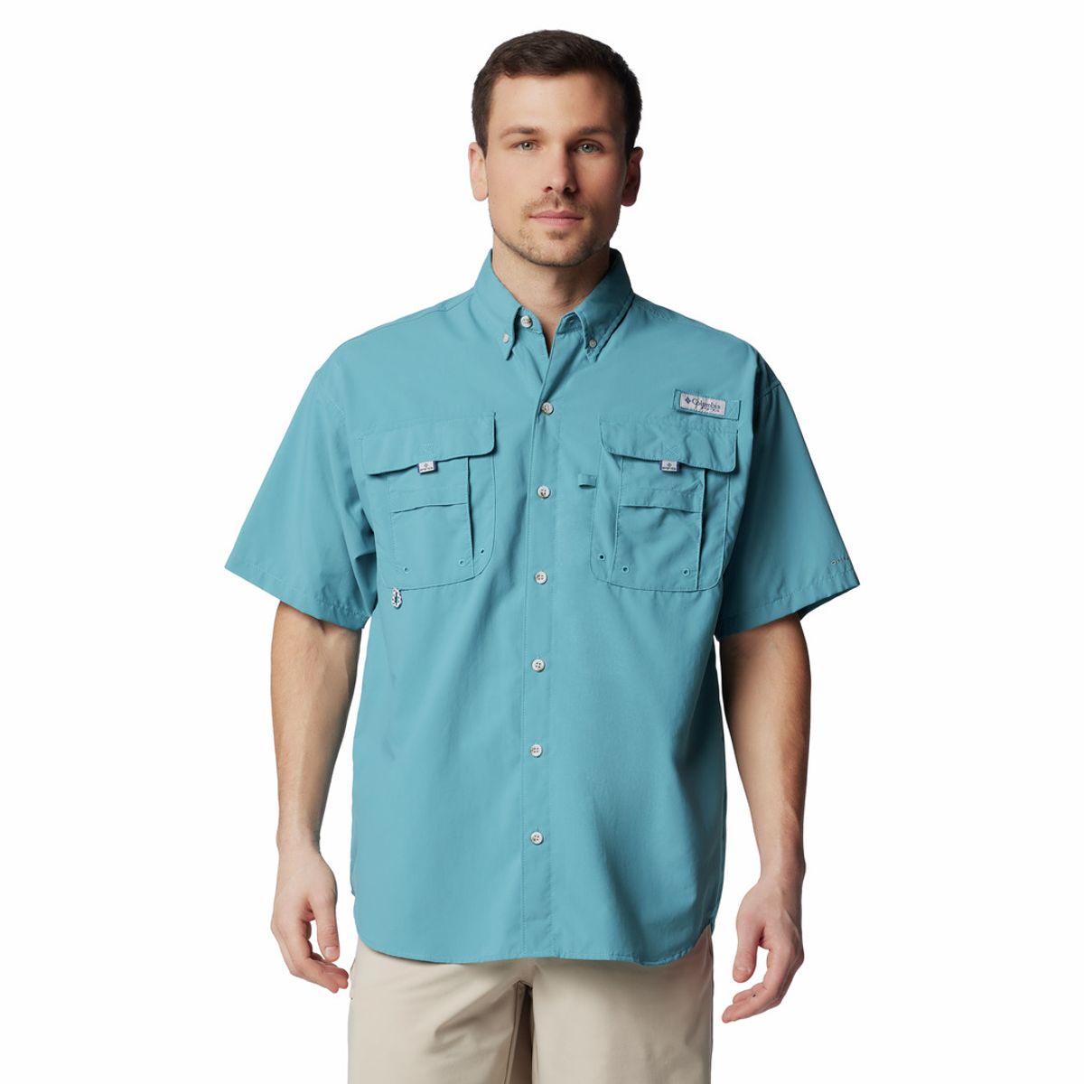 COLUMBIA - Camisa Columbia Hombre Bahama Ii Celeste COLUMBIA