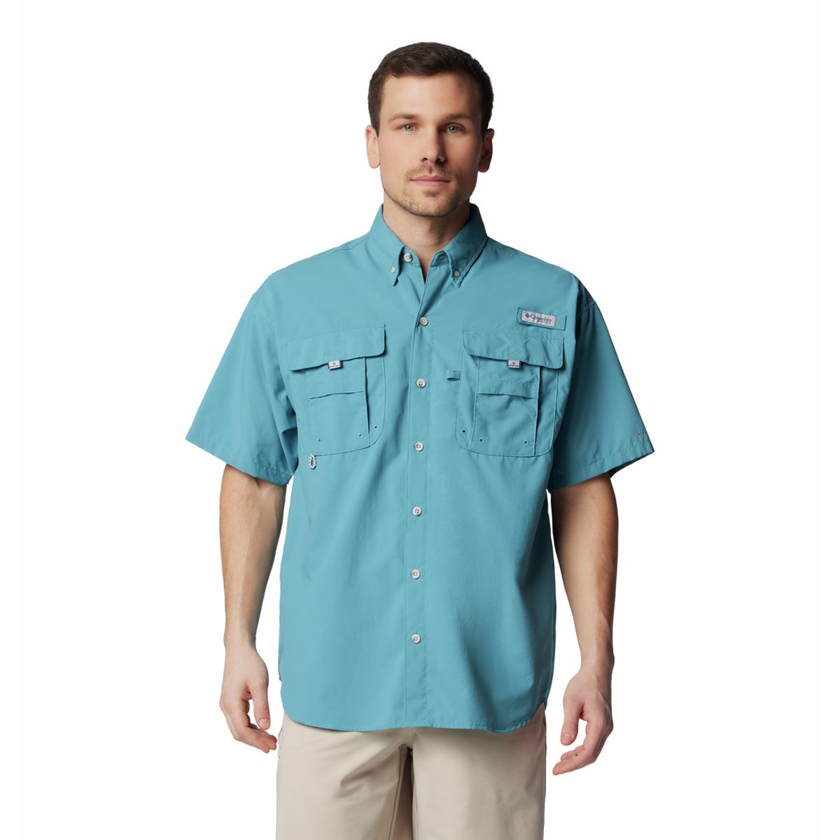 COLUMBIA - Camisa Columbia Hombre Bahama Ii Celeste COLUMBIA