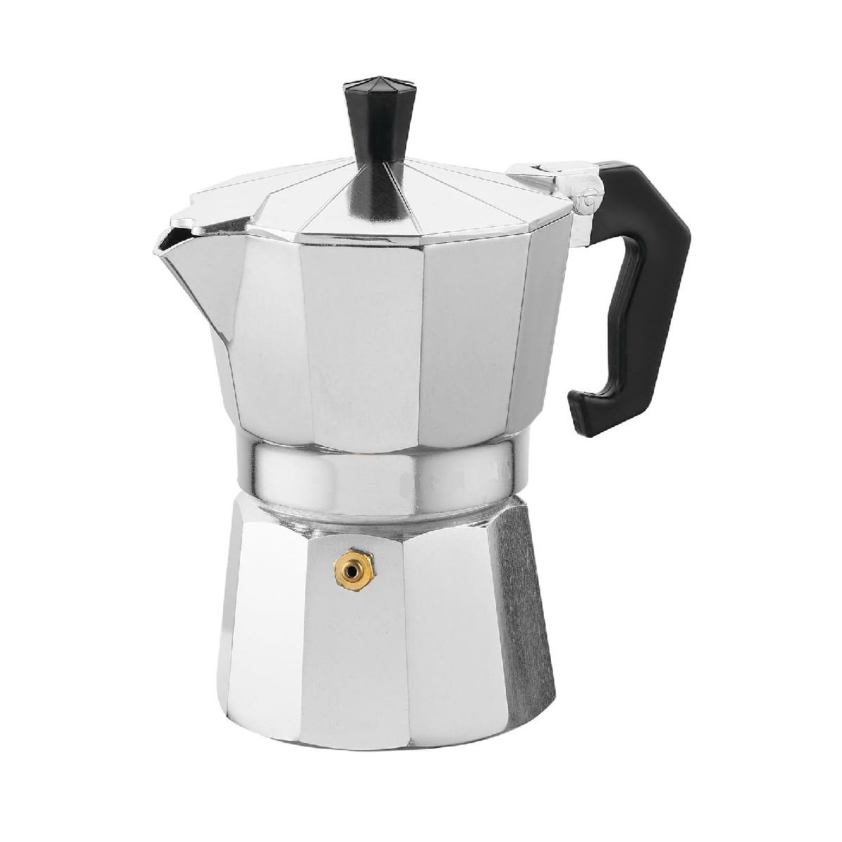 GENERICO - Cafetera Italiana  Moka P-2 Tazas de Aluminio - Coffe