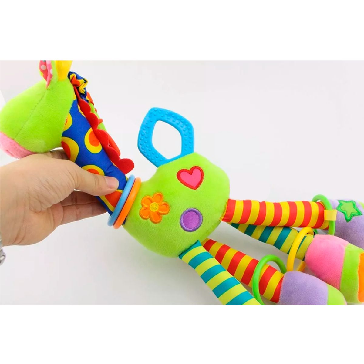 GENERICO - Sonaja Colgante Jirafita Verde Estimulacion Temprana