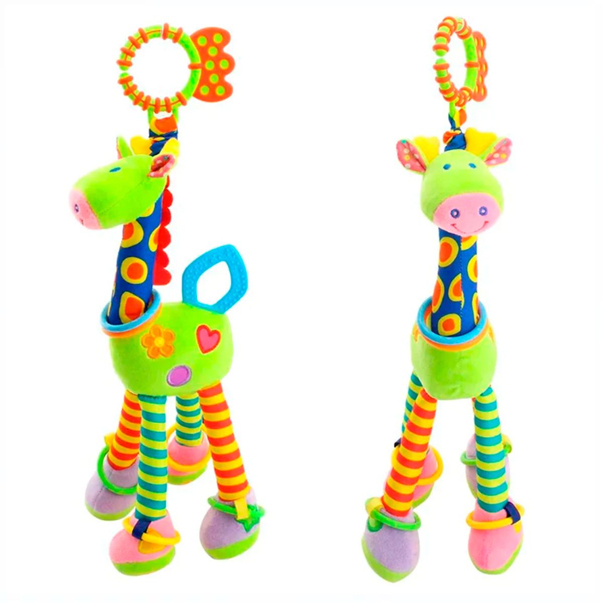 GENERICO - Sonaja Colgante Jirafita Verde Estimulacion Temprana