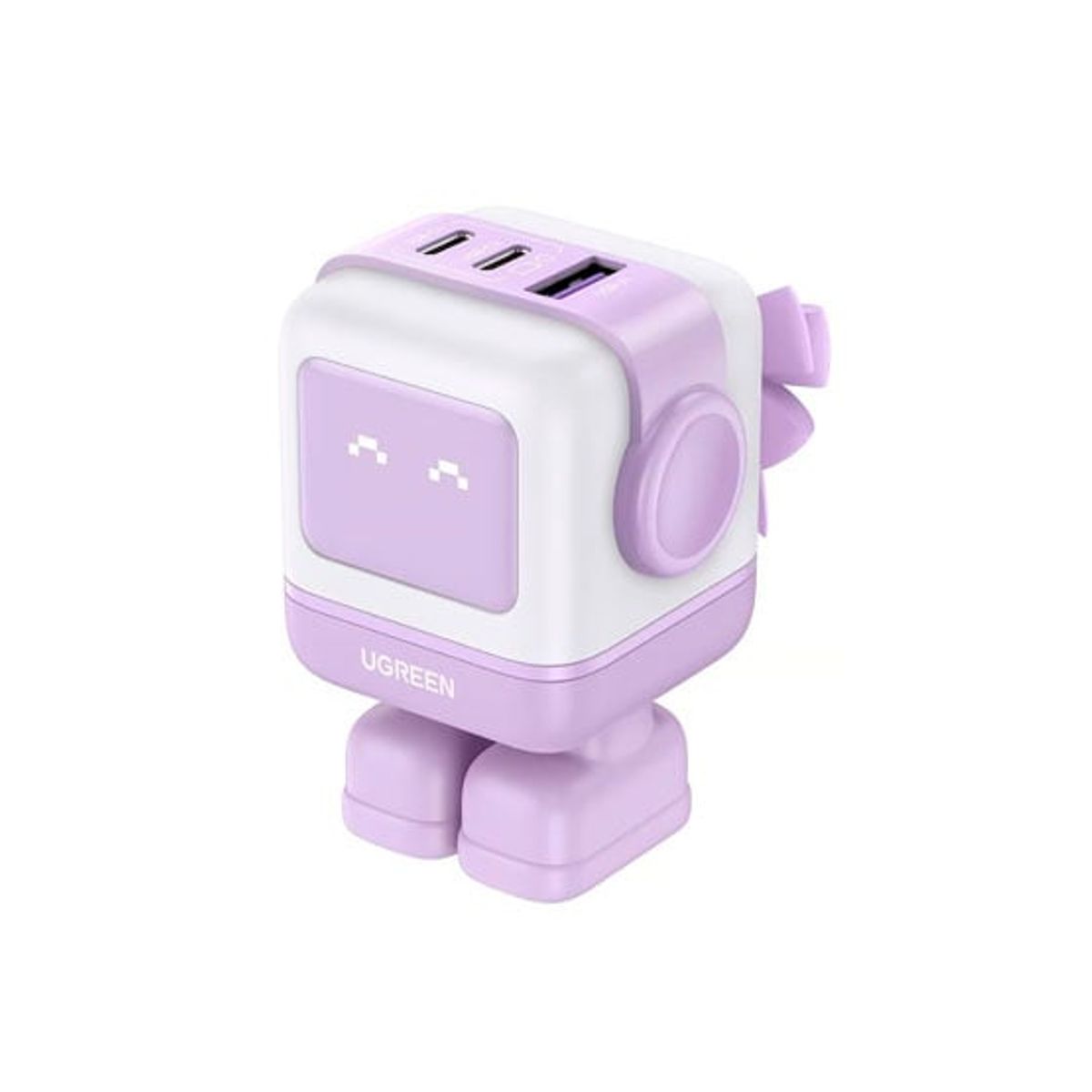 UGREEN - Cargador Ugreen USB-C Gan 65W Fast Charger Morado