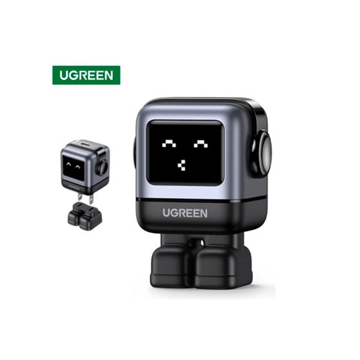 UGREEN - Cargador Ugreen USB-C Gan 30W Fast Charger Negro