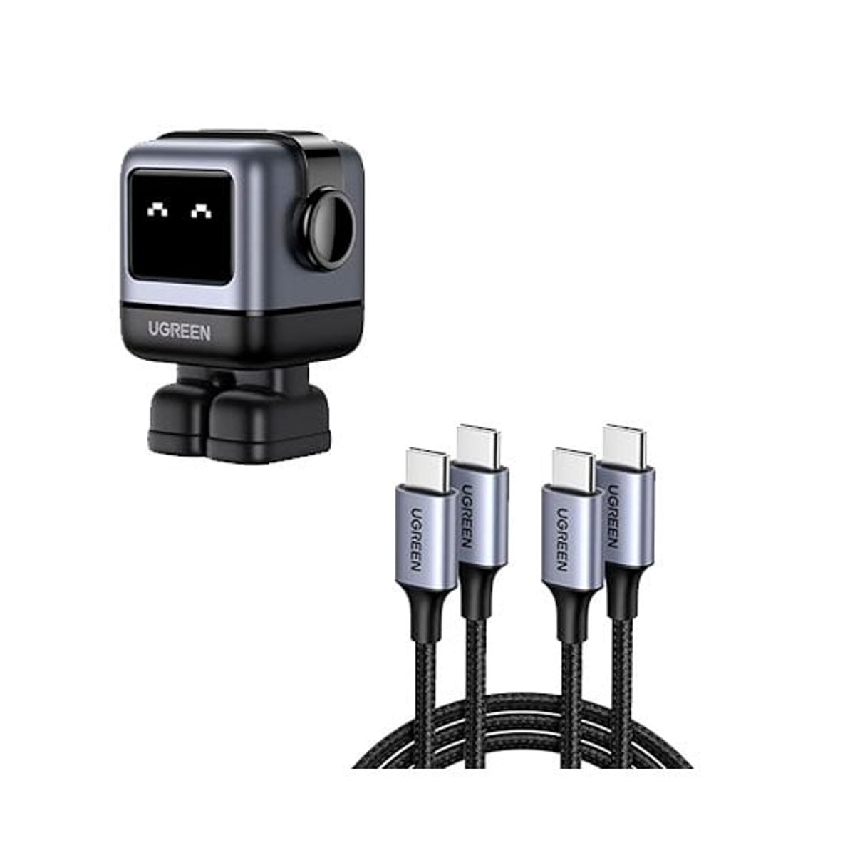 UGREEN - Cargador Ugreen USB-C Gan 65W Fast Charger Negro