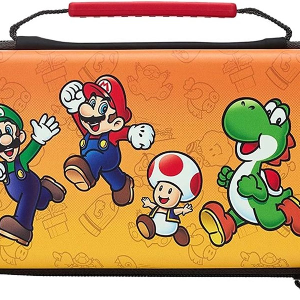 POWER A - Estuche Protector Para Nintendo Switch Super Mario amarillo naranja.