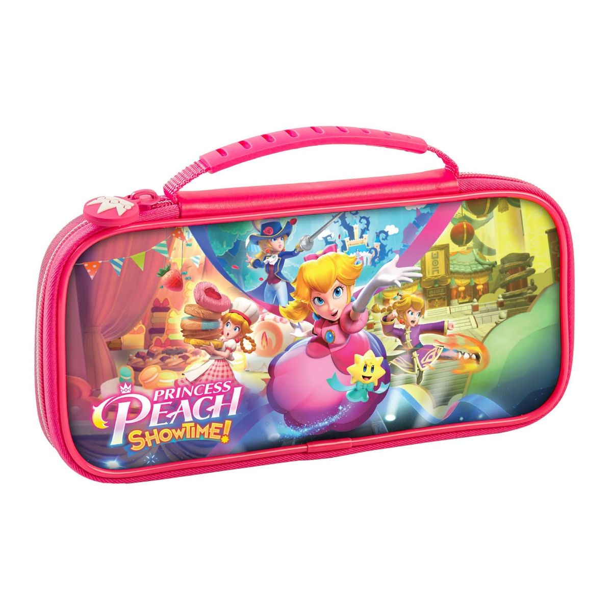 NINTENDO - Estuche Game Traveler Deluxe Travel Switch Princess Peach Showtime.