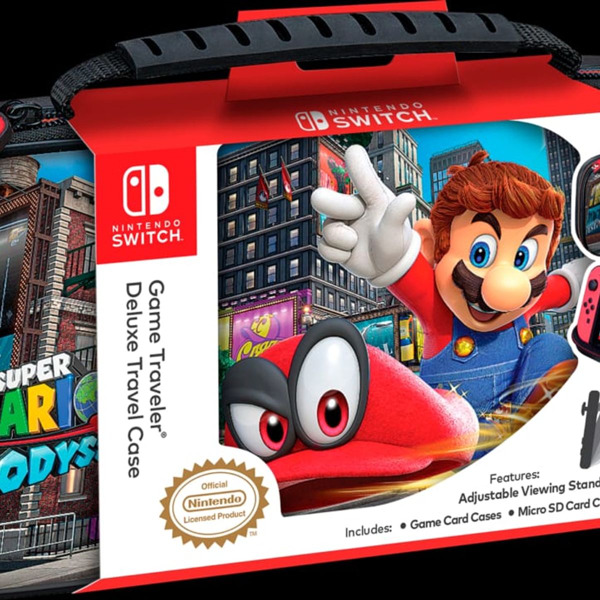 NINTENDO - Estuche Super Mario Odyssey Nintendo Switch.