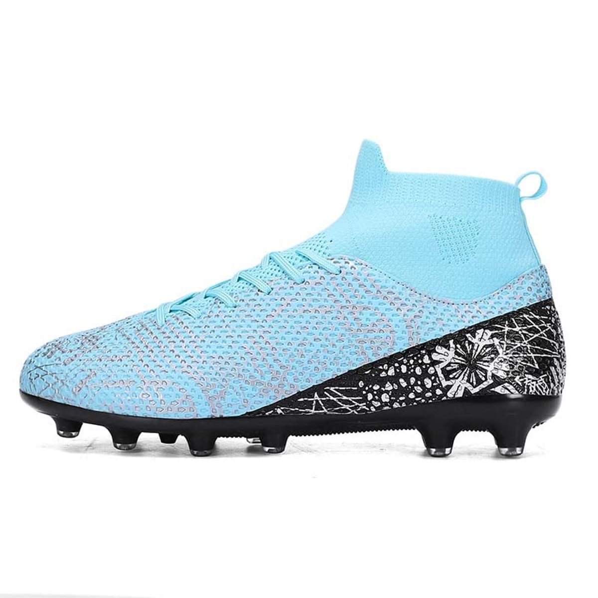 SHANDIAN - Zapatillas de Fútbol Hombre FG zapatos hombre Blanco