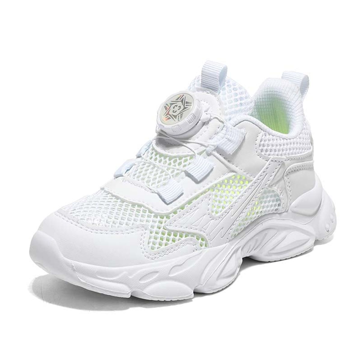 SHANDIAN - Zapatillas Gore Boa Deportiva Ni?os y Ni?as Blanco