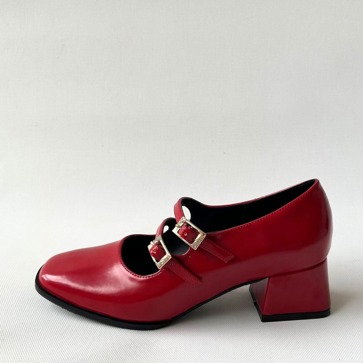SAPATU - ZAPATOS BALERINAS MARY JANE PARA MUJER ROJO