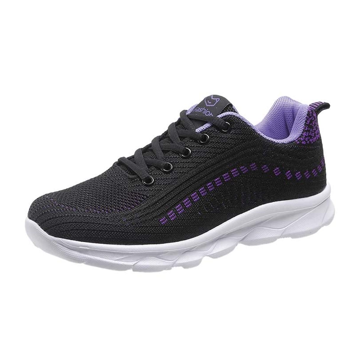 SHANDIAN - Zapatillas Running Mujer Negro