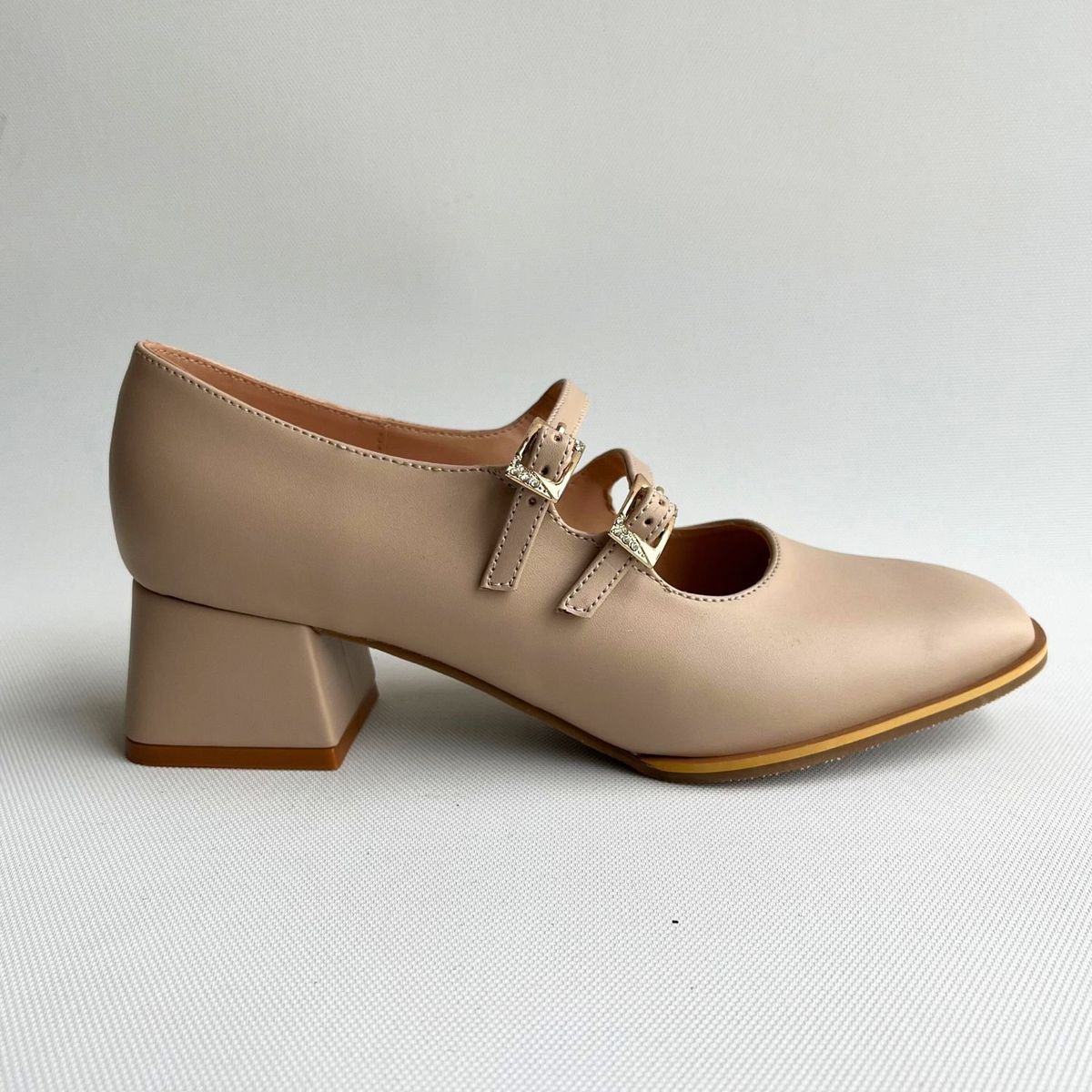 SAPATU - ZAPATOS BALERINAS MARY JANE PARA MUJER BEIGE