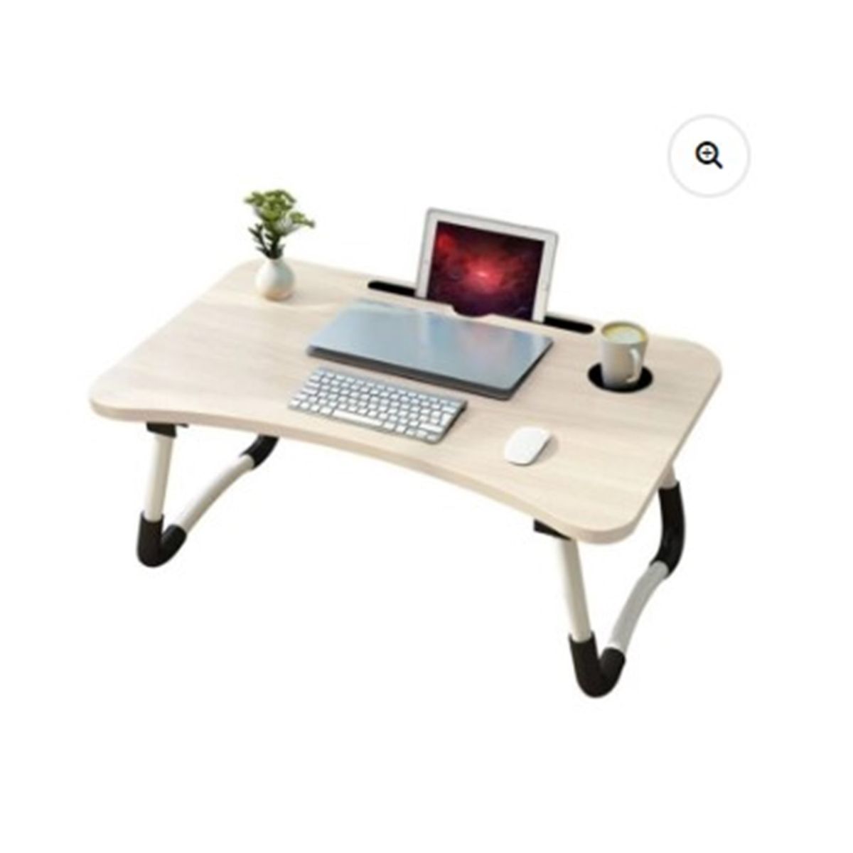 GENERICO - Mesa plegable para laptop beige