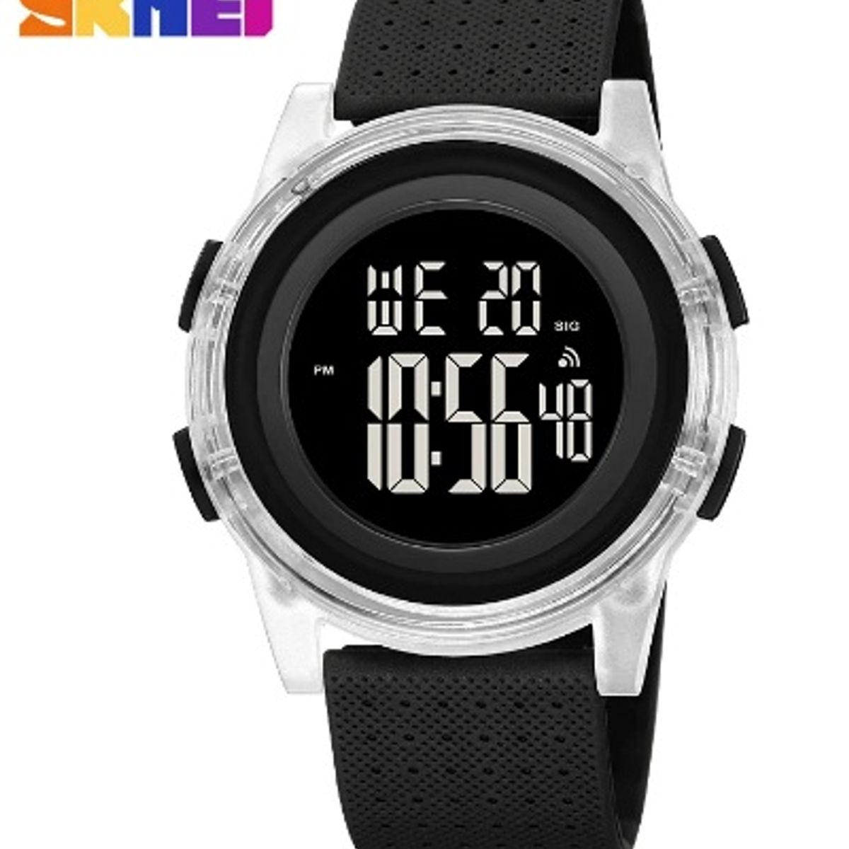 SKMEI - Reloj casual de goma SKMEI 1502 para hombre,