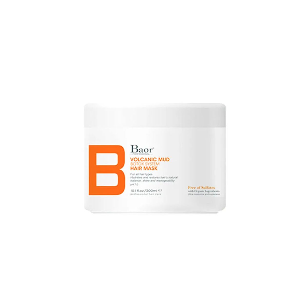 BAOR PROFESSIONAL - Mascarilla Hidratante Post Botox Volcanic Mud 300ml - Baor B