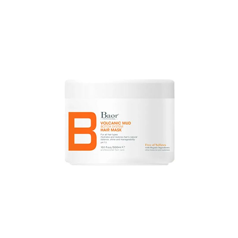 BAOR PROFESSIONAL - Mascarilla Hidratante Post Botox Volcanic Mud 300ml - Baor B