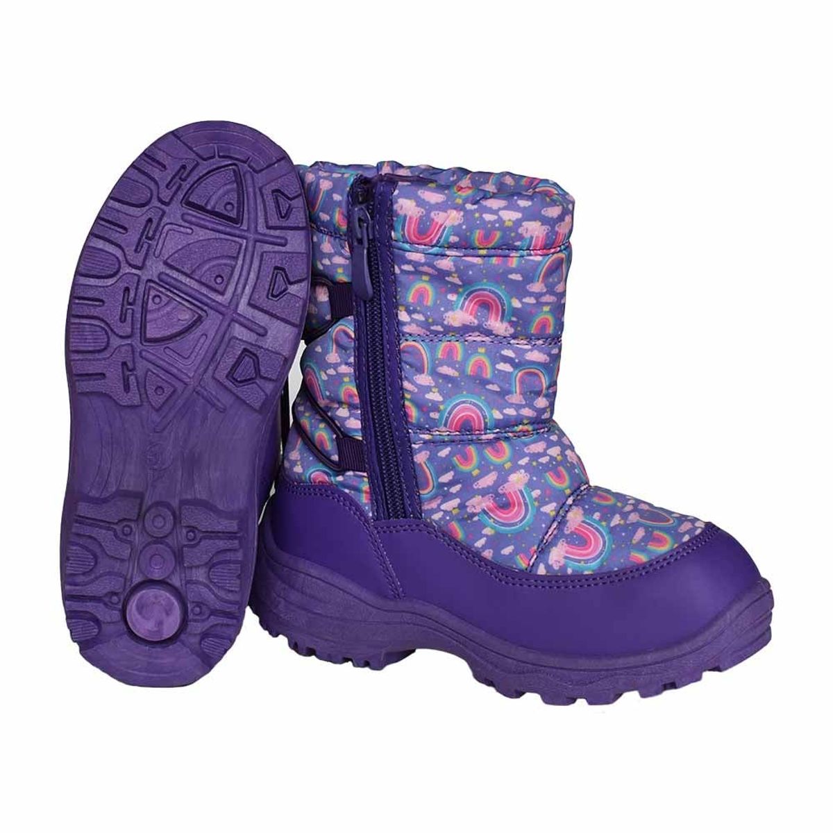 GENERICO - BOTAS PARA NIEVE Y LLUVIA  ACOLCHADAS SNOW BOOTS MULTICOLOR