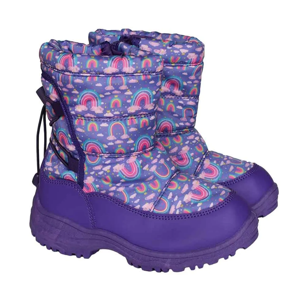 GENERICO - BOTAS PARA NIEVE Y LLUVIA  ACOLCHADAS SNOW BOOTS MULTICOLOR
