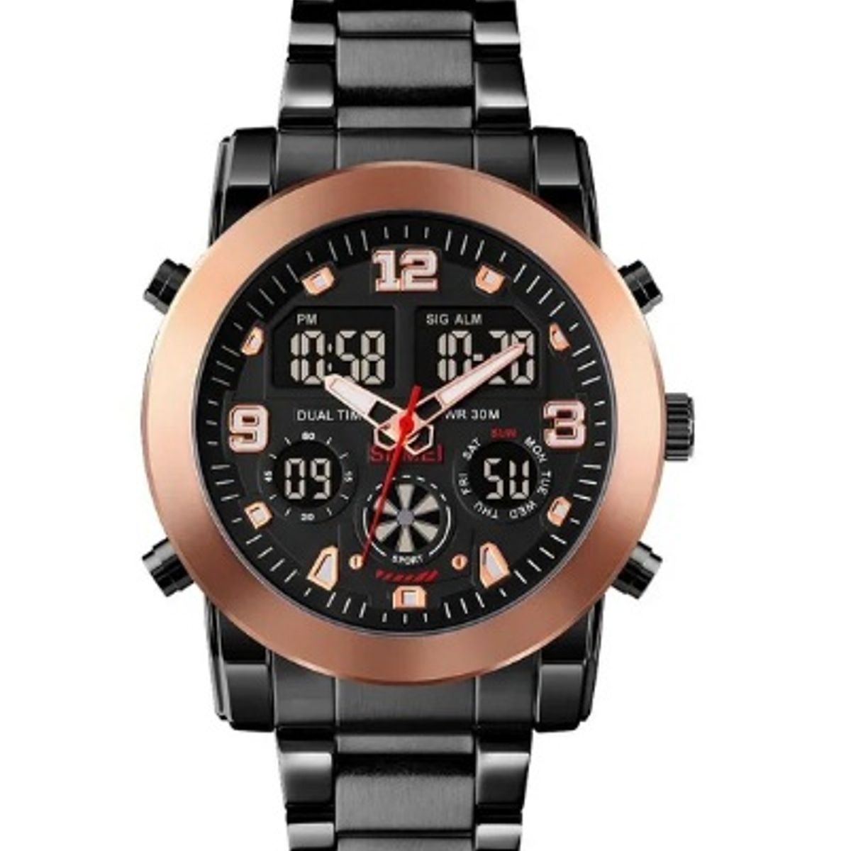 SKMEI - SKMEI 1642 Reloj de pulsera de cuarzo para hombre