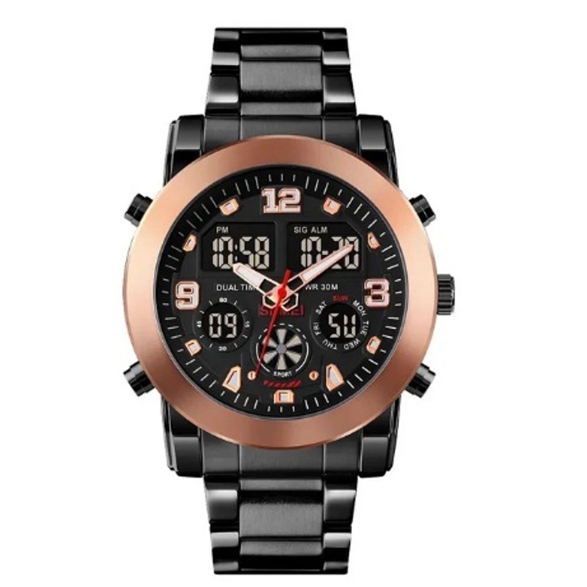 SKMEI - SKMEI 1642 Reloj de pulsera de cuarzo para hombre