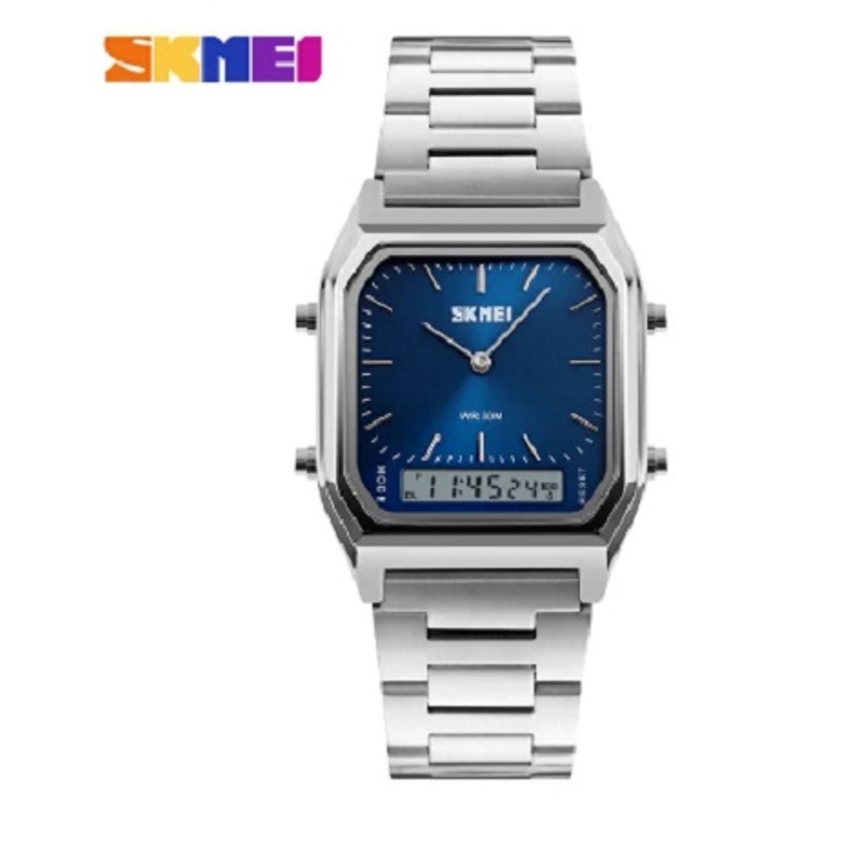 SKMEI - Reloj Skmei 1220 Deportivo Digital de Acero Inoxidable