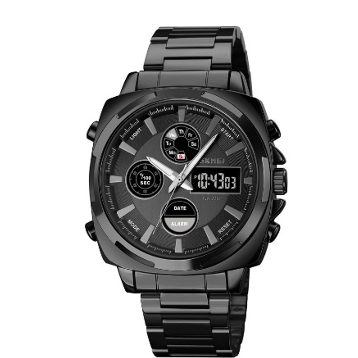 Skmei - Reloj Skmei 1673 Correa Acero Digital Analogo