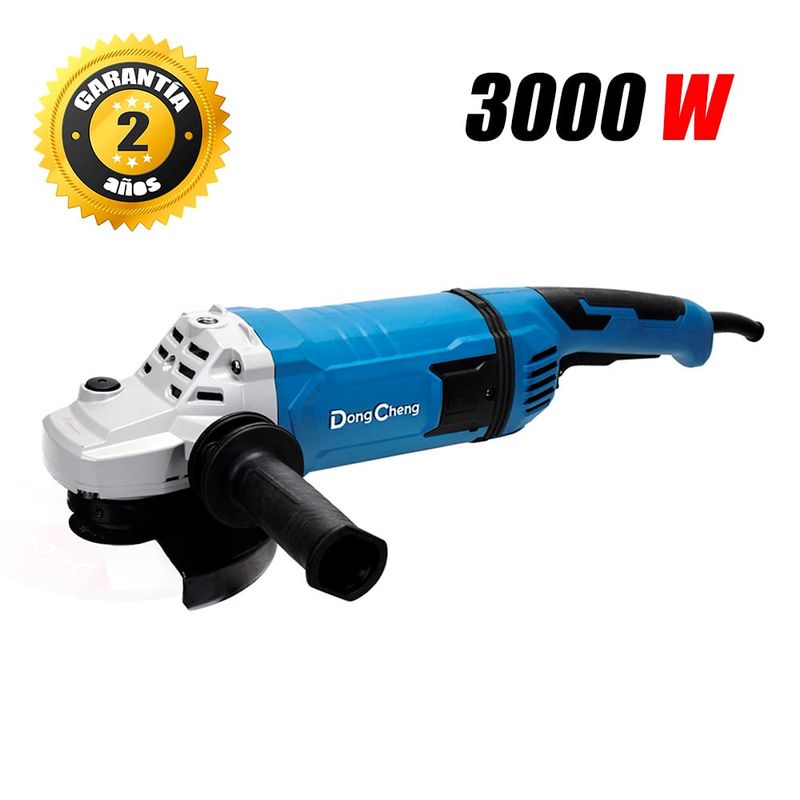 DONGCHENG - Amoladora Esmeril Angular 7″ Dongcheng DSM05-180S 3000W 8400rpm