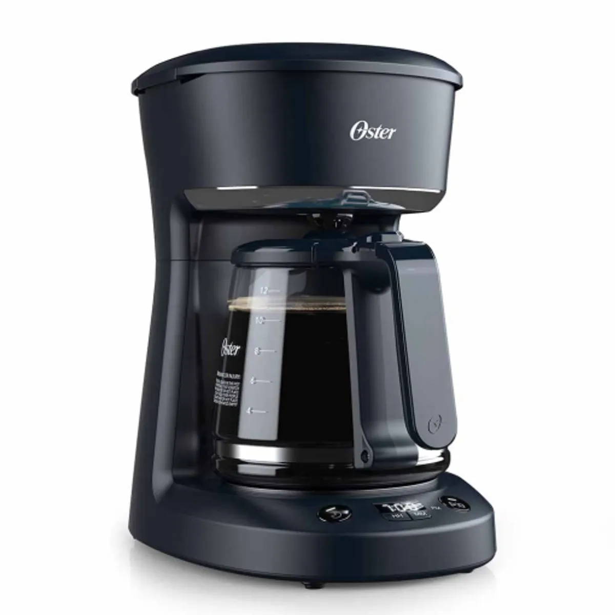OSTER - Cafetera programable Oster de 12 tazas con auto apagado BVSTDCP12B.
