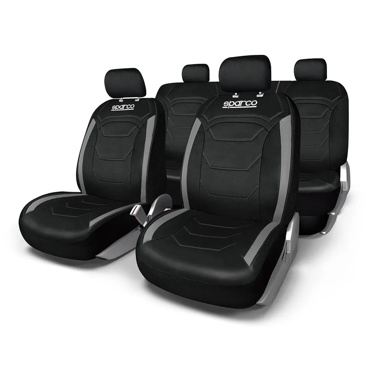 SPARCO - Funda Asiento Sparco Completo Premiun Polyester Premium-