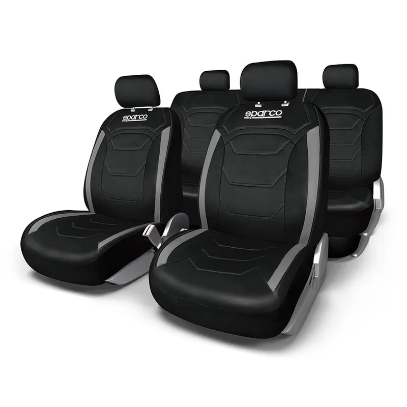 SPARCO - Funda Asiento Sparco Completo Premiun Polyester Premium-