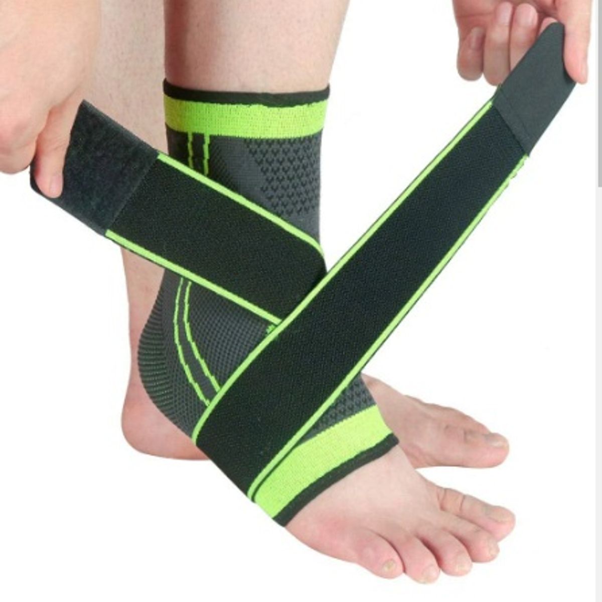 GENERICO - Tobillera ortopédica elástica de soporte y compresión para articulaciones