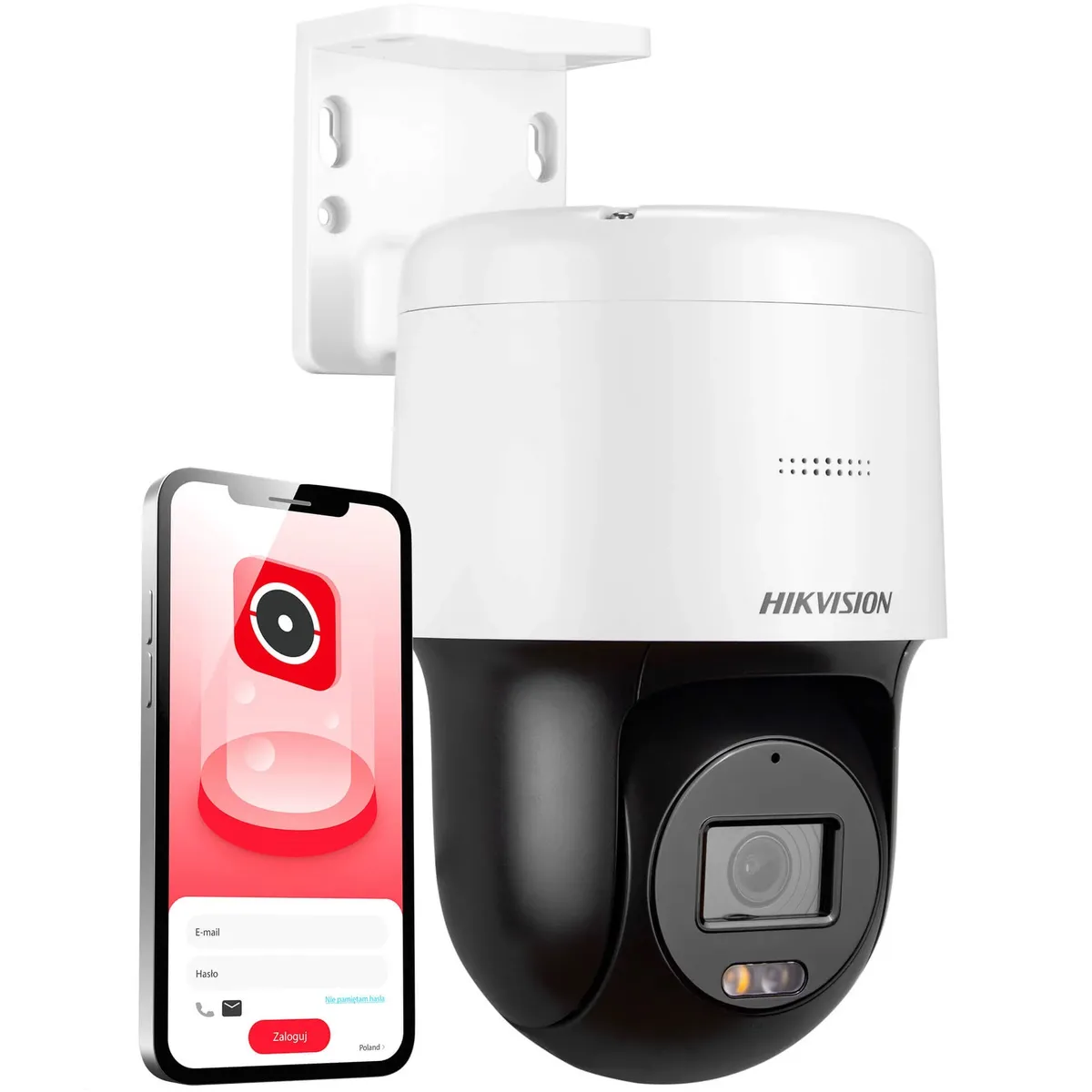 HIKVISION - HIKVISION DS-2DE2C400MW-DE Camara de seguridad IP 2K 4MP PoE 340° PT caudio