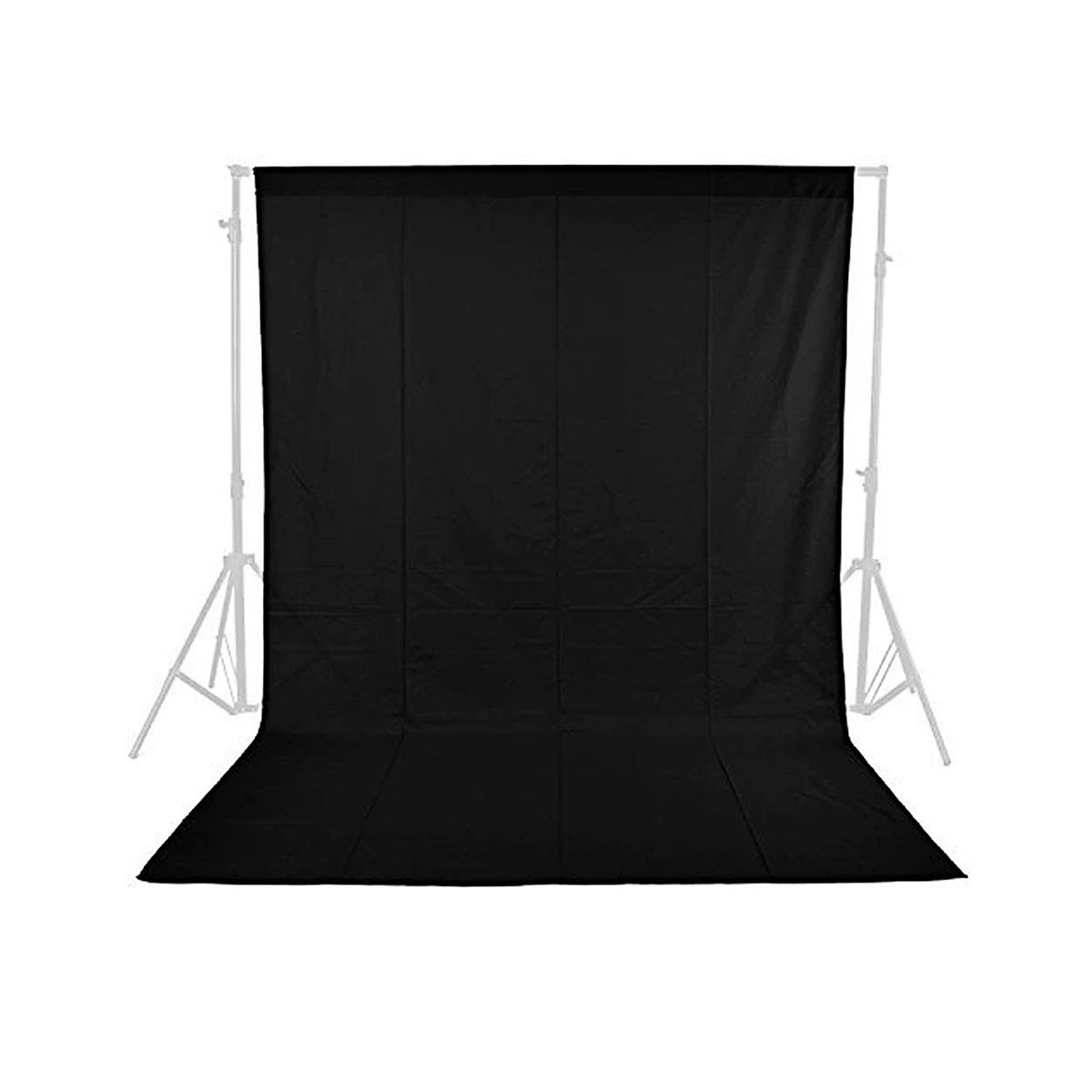 GENERICO - Fondo negro de Tela Muselina 3×6 metros