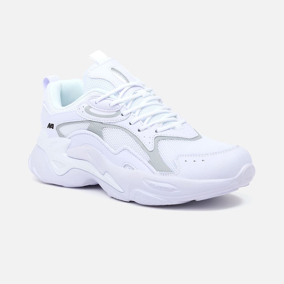 NEW ATHLETIC - Zapatillas New Athletic Lifestyle Rubbing68 Blanco Con Gris Hombre