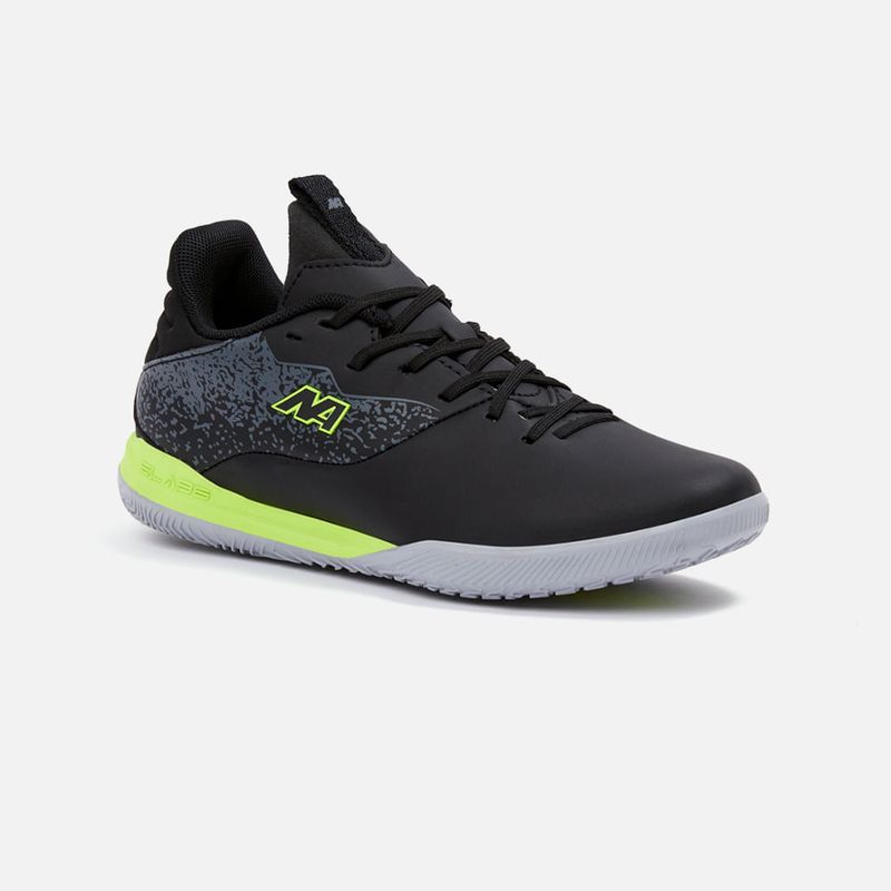NEW ATHLETIC - Zapatillas New Athletic Football Slabs53 Negro Con Verde Neon Juvenil