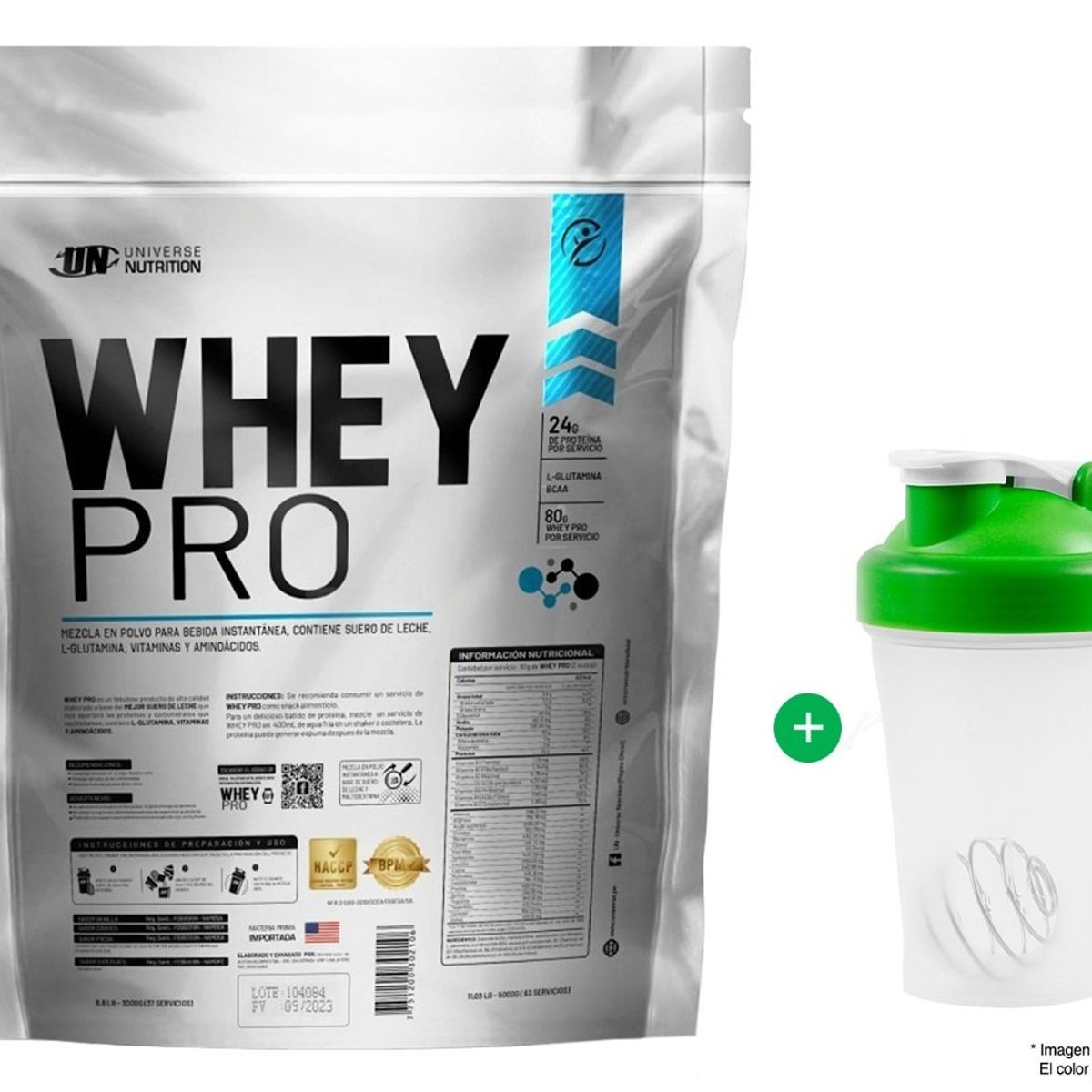 Universe Nutrition - Proteína Universe Nutrition Whey Pro 3 kg Chocolate + tomatodo