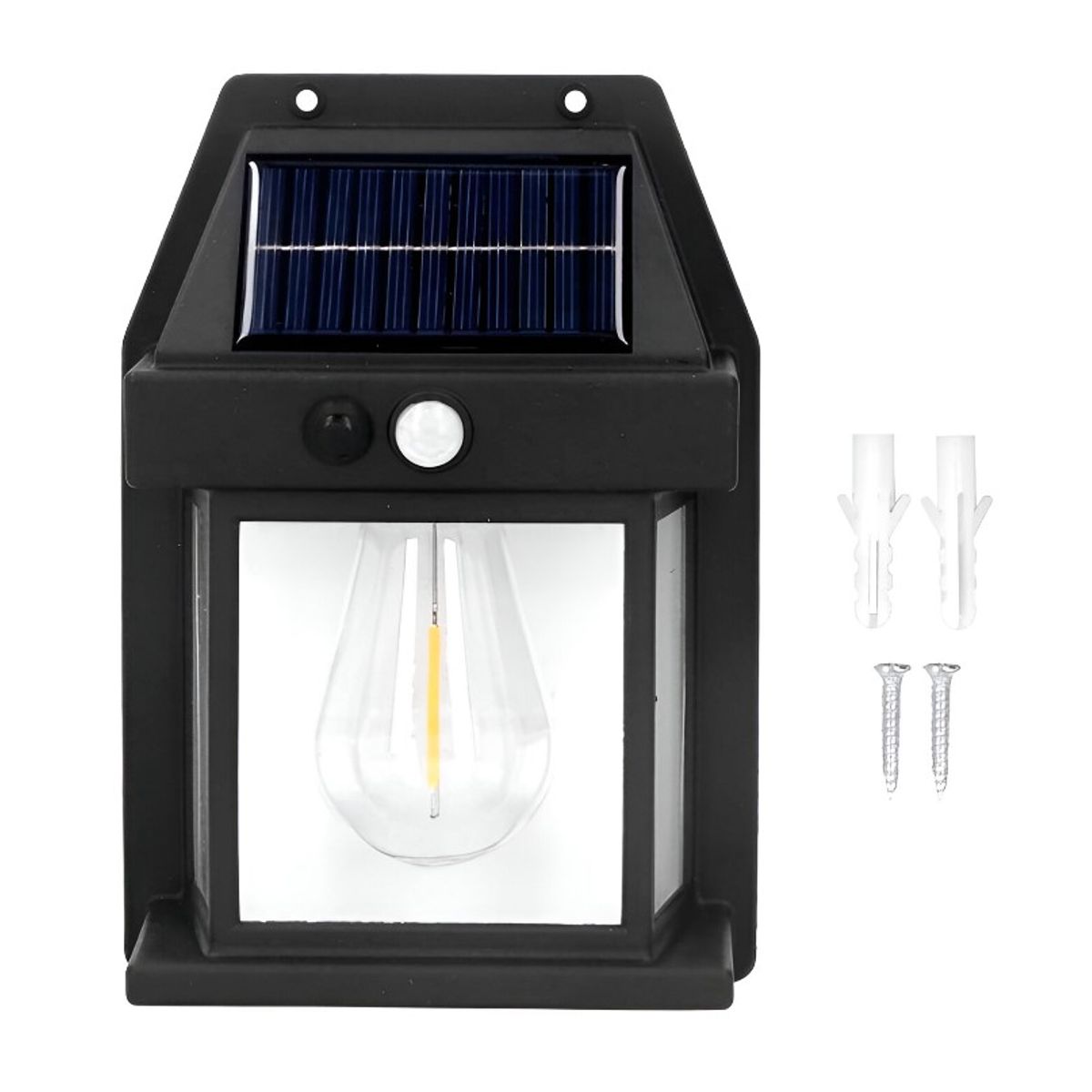 SEISA - Lámpara Solar de Pared con Sensor de Movimiento SEISA Foco K1-D04