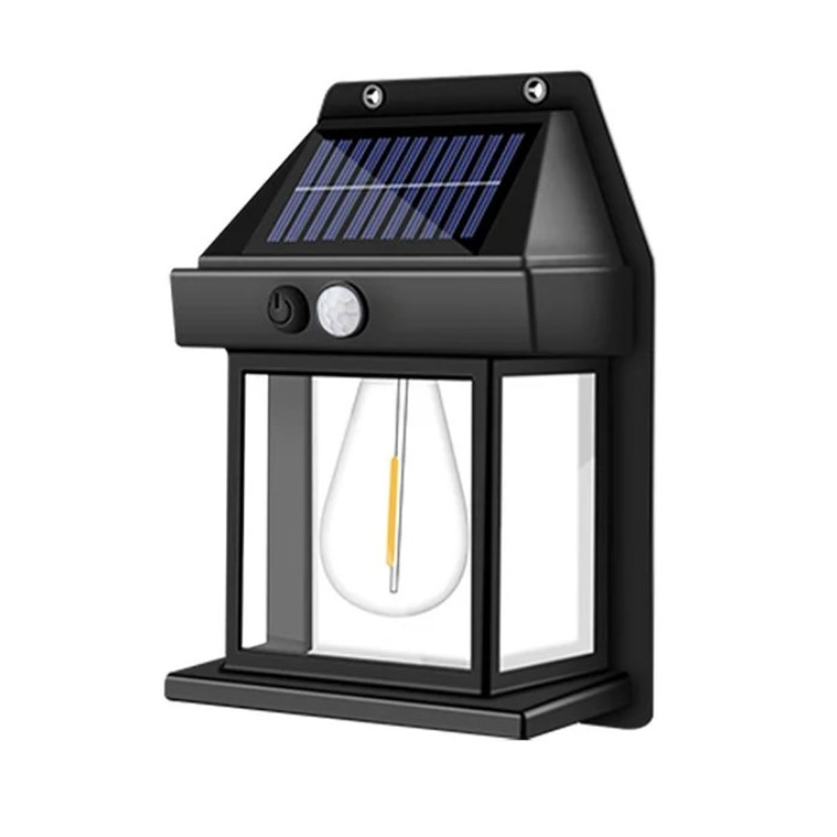 SEISA - Lámpara Solar de Pared con Sensor de Movimiento SEISA Foco K1-D04