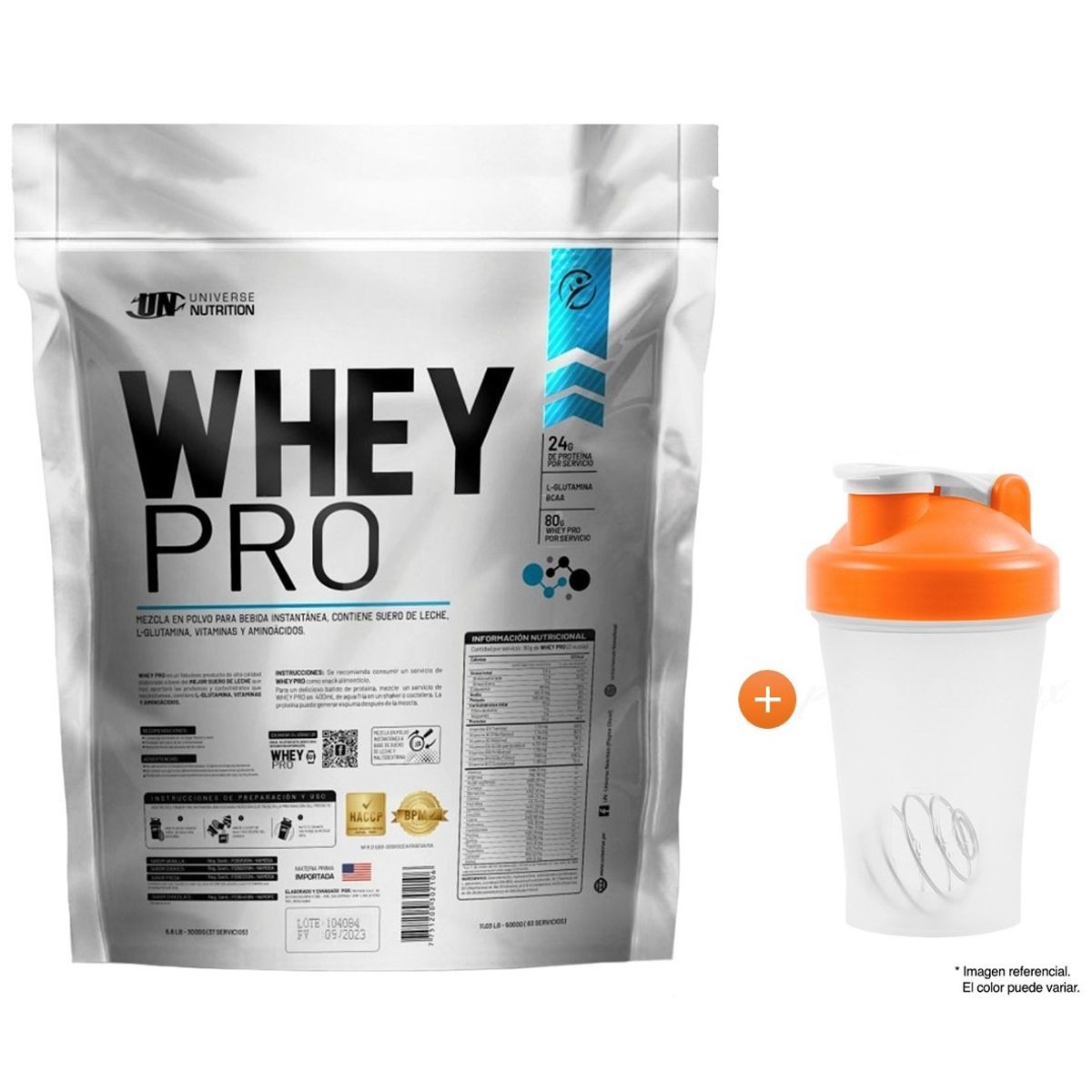 UNIVERSE NUTRITION - SUERO DE LECHE WHEY PRO 3KG PROTEÍNA UN CHOCOLATE