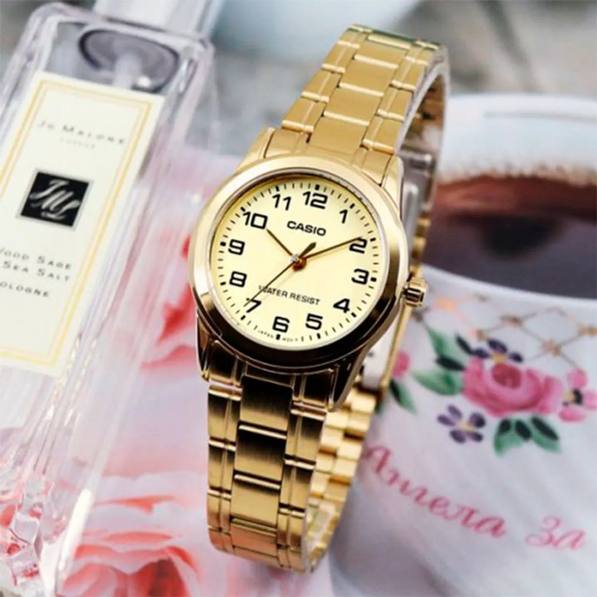 CASIO - Reloj Casio LTP-V001G-9B Mujer